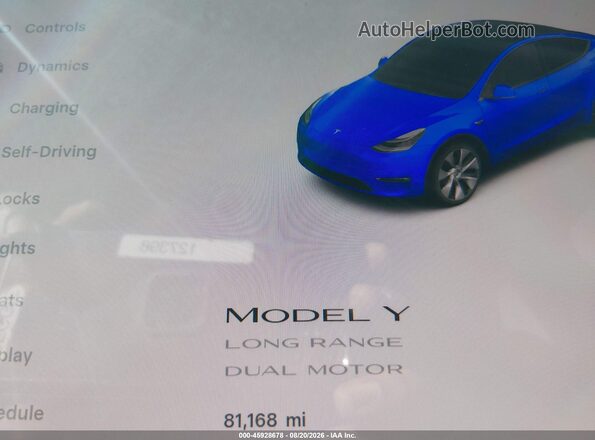 7SAYGDEE6PA065442 2023 TESLA MODEL Y Белый 