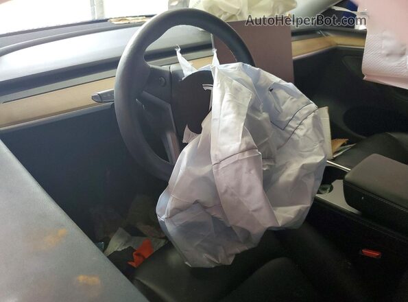 7SAYGDEE6PA079390 2023 TESLA MODEL Blue Dashboard view