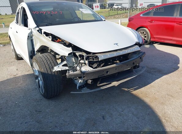7SAYGDEE6PA113537 2023 TESLA MODEL Y White Vista frontal