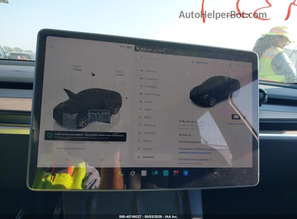 7SAYGDEE6PA113537 2023 TESLA MODEL Y White 