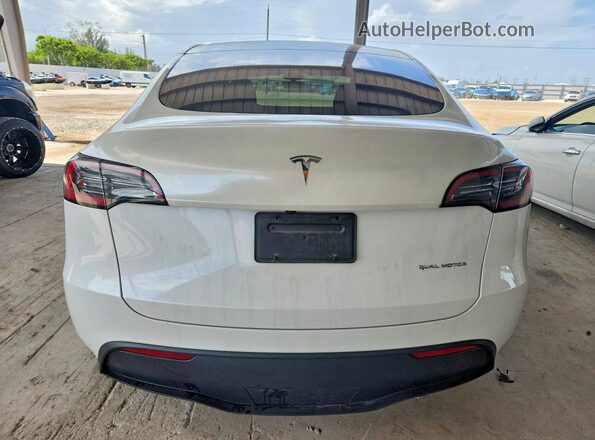 7SAYGDEE6PA138521 2023 TESLA MODEL White Вид ззаду