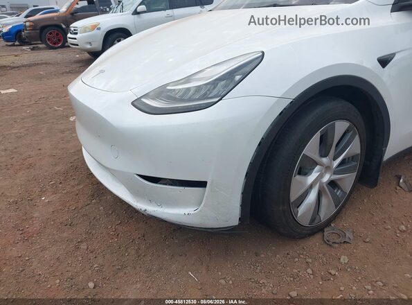 7SAYGDEE6PA146554 2023 TESLA MODEL Y White Widok z przodu