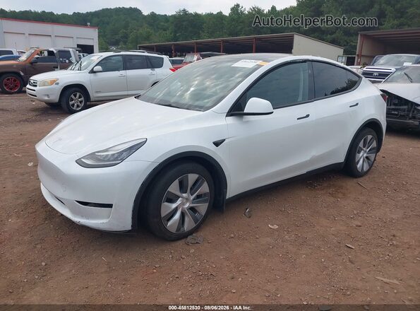 7SAYGDEE6PA146554 2023 TESLA MODEL Y White Przód lewy