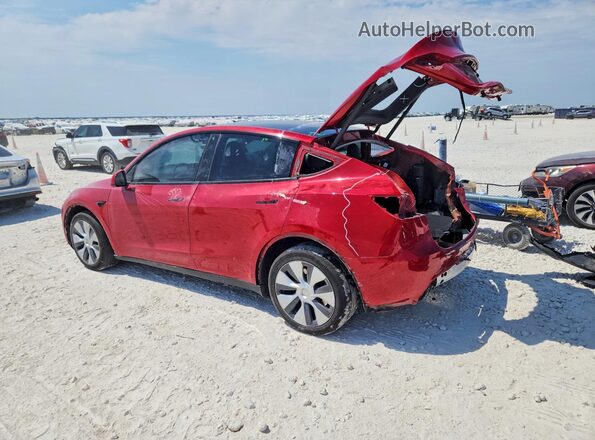7SAYGDEE6PA159496 2023 TESLA MODEL Red Tył prawy