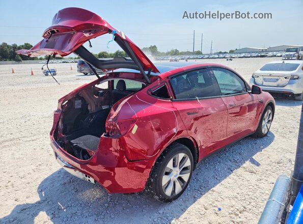 7SAYGDEE6PA159496 2023 TESLA MODEL Red Widok z przodu