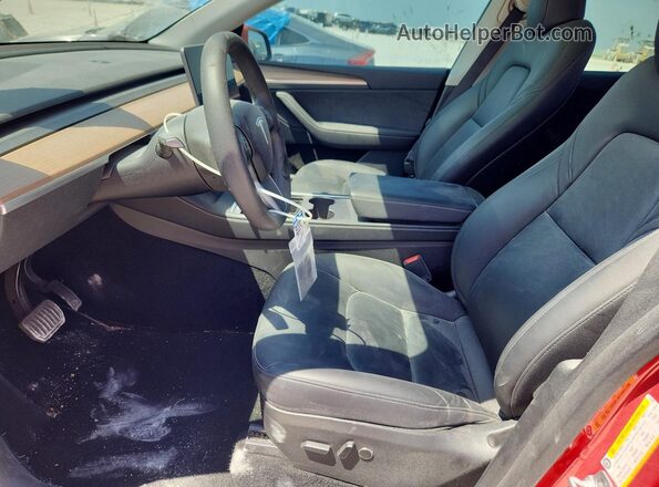 7SAYGDEE6PA159496 2023 TESLA MODEL Red Widok komory silnika