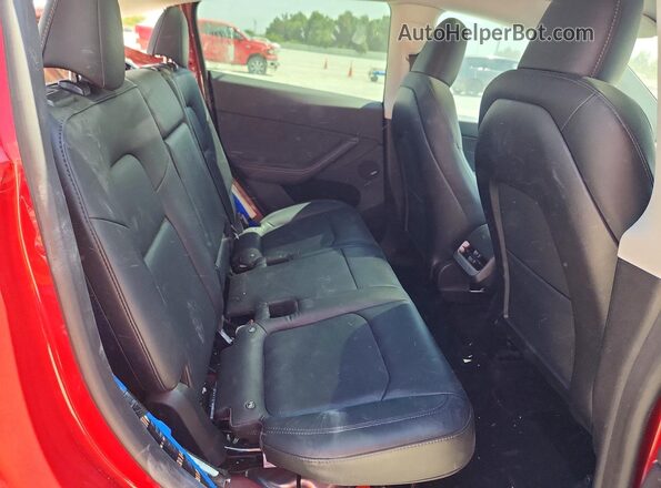 7SAYGDEE6PA159496 2023 TESLA MODEL Red 