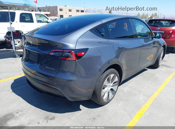 7SAYGDEE6PA194667 2023 TESLA MODEL Y Gray Trasero derecho