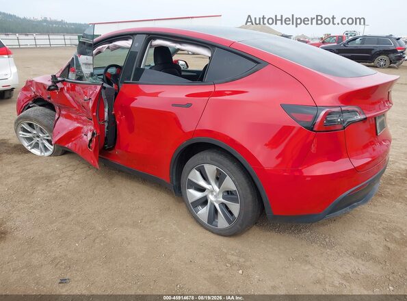 7SAYGDEE6PF741651 2023 TESLA MODEL Y Red Rear left