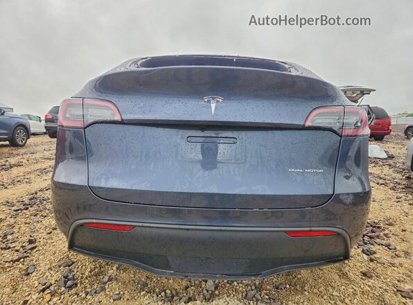 7SAYGDEE6PF944491 2023 TESLA MODEL Y Gray Вид ззаду