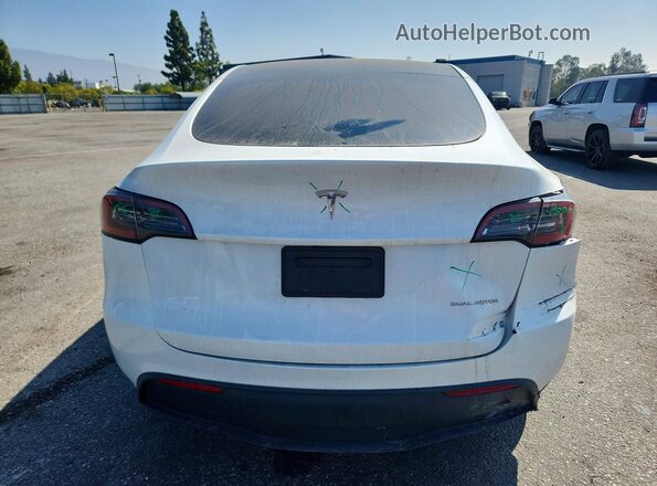 7SAYGDEE6PF958035 2023 TESLA MODEL Белый Вид сзади