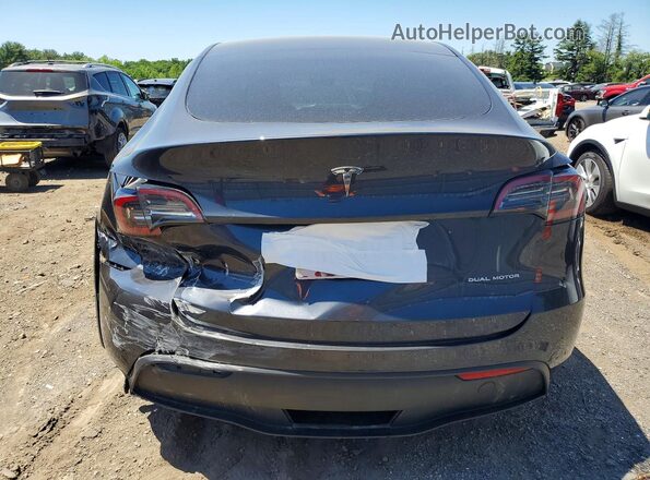 7SAYGDEE6RA321484 2024 TESLA MODEL Серый Вид сзади