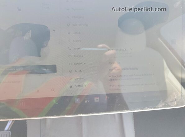 7SAYGDEE6RF069092 2024 TESLA MODEL Black Vista del cuadro de instrumentos