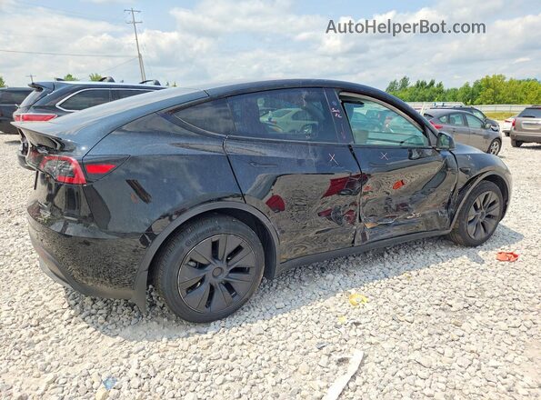 7SAYGDEE6SF307206 2025 TESLA MODEL Black Tył prawy
