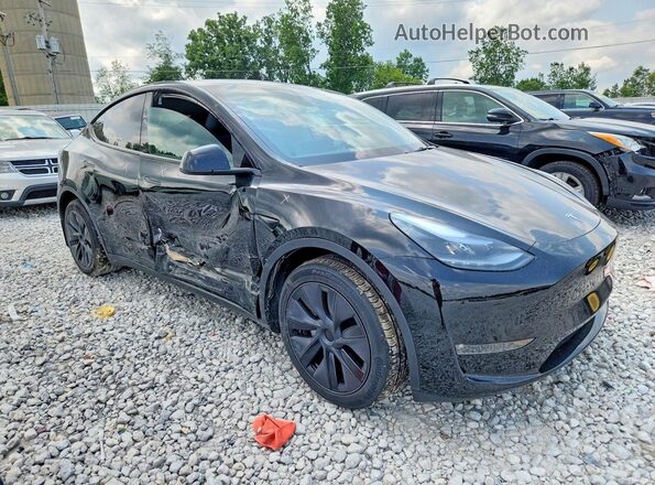 7SAYGDEE6SF307206 2025 TESLA MODEL Black Przód prawy