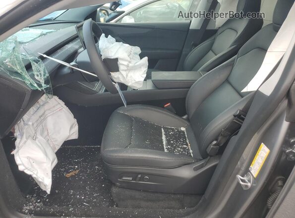 7SAYGDEE6TA595632 2026 TESLA MODEL Gray Front interior view