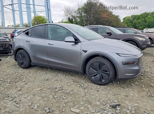 7SAYGDEE6TF323164 2026 TESLA MODEL Gray წინა მარჯვენა