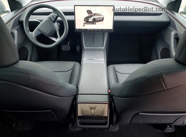 7SAYGDEE6TF323164 2026 TESLA MODEL Gray წინა პანელის ხედი
