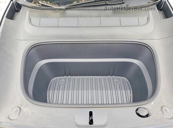 7SAYGDEE6TF323164 2026 TESLA MODEL Gray უკანა სალონის ხედი
