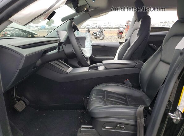 7SAYGDEE6TF350042 2026 TESLA MODEL Black Widok wnętrza z przodu