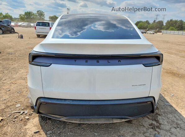 7SAYGDEE6TF350378 2026 TESLA MODEL Белый Вид сзади