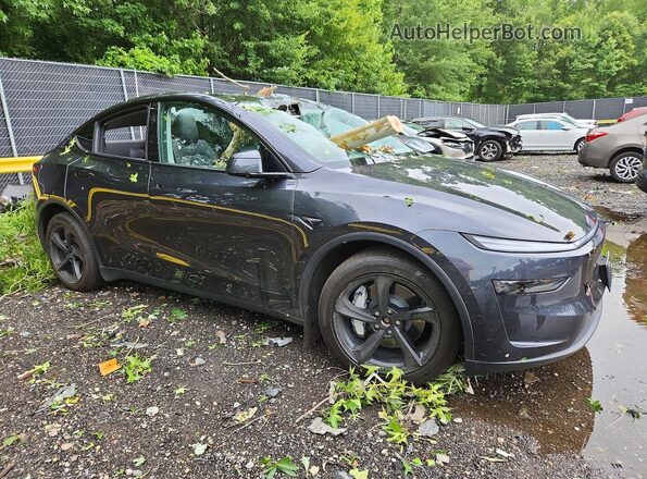 7SAYGDEE6TF399452 2026 TESLA MODEL Gray Передня права чверть