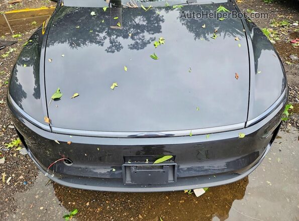 7SAYGDEE6TF399452 2026 TESLA MODEL Gray Вид задньої частини салону