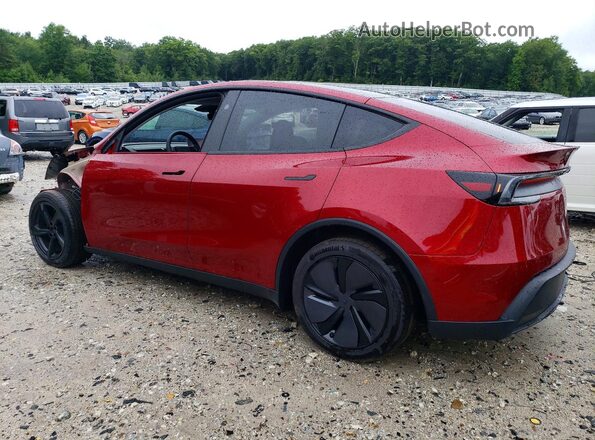 7SAYGDEE6TF449136 2026 TESLA MODEL Красный Задняя левая четверть