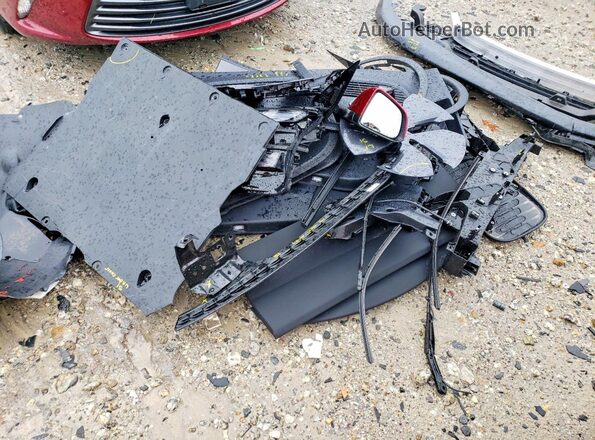 7SAYGDEE6TF449136 2026 TESLA MODEL Красный Вид подкапотного пространства