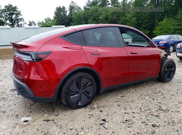 7SAYGDEE6TF449136 2026 TESLA MODEL Красный Задняя правая четверть