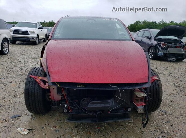 7SAYGDEE6TF449136 2026 TESLA MODEL Красный Вид спереди