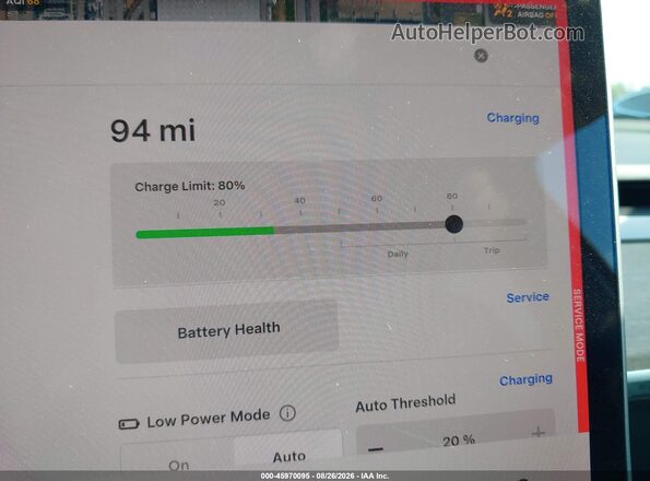 7SAYGDEE7NF423390 2022 TESLA MODEL Y White 