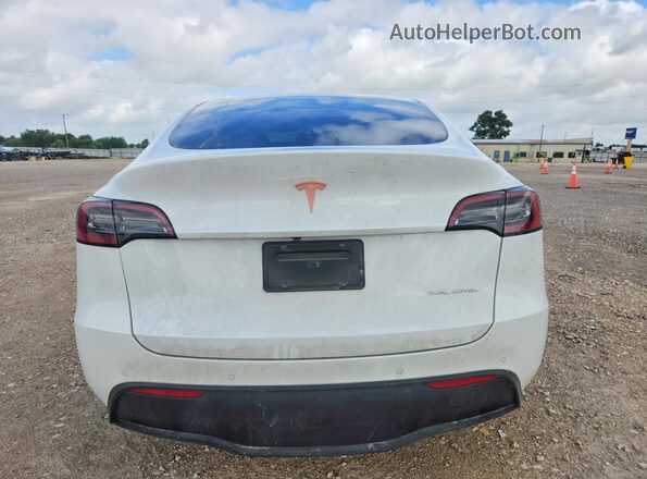 7SAYGDEE7NF517981 2022 TESLA MODEL Белый Вид сзади