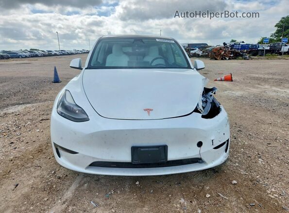 7SAYGDEE7NF517981 2022 TESLA MODEL Белый Вид спереди