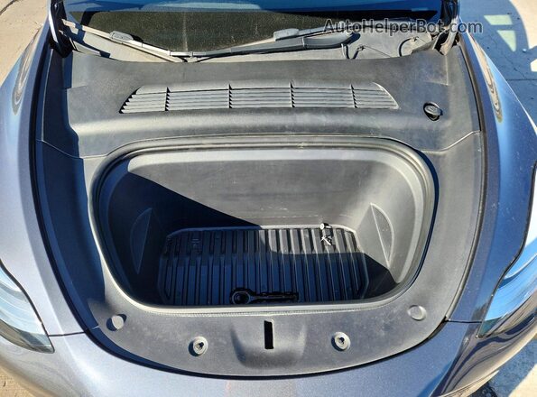 7SAYGDEE7PA027511 2023 TESLA MODEL Gray უკანა სალონის ხედი