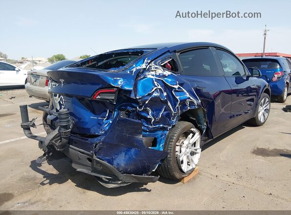 7SAYGDEE7PA126281 2023 TESLA MODEL Y Blue Rear right