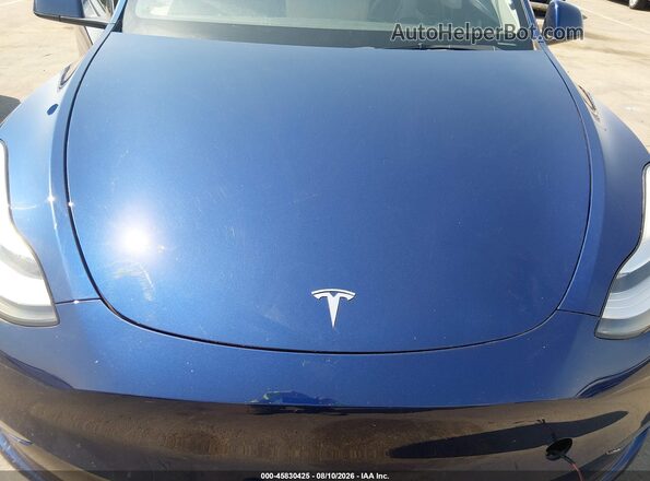 7SAYGDEE7PA126281 2023 TESLA MODEL Y Blue Rear view