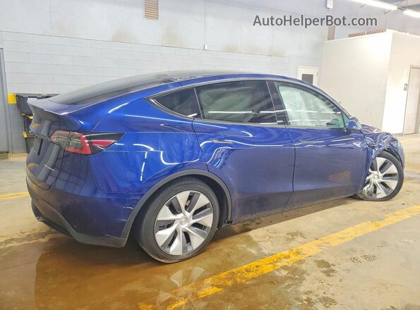 7SAYGDEE7PA177893 2023 TESLA MODEL Blue Rear right