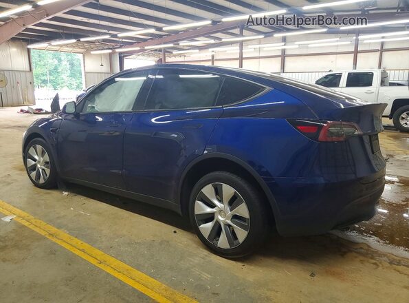 7SAYGDEE7PA177893 2023 TESLA MODEL Blue Rear left