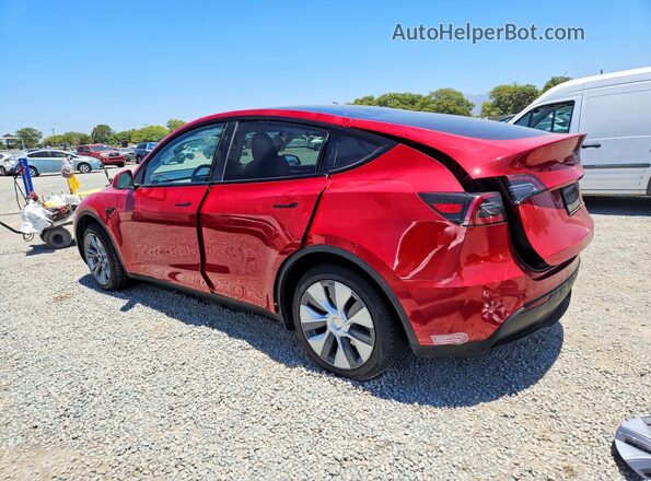 7SAYGDEE7PA201612 2023 TESLA MODEL Red Задня ліва чверть