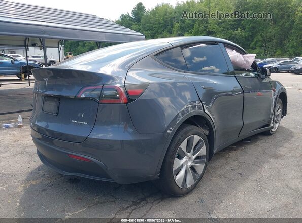 7SAYGDEE7PF614228 2023 TESLA MODEL Y Серый Задняя правая четверть