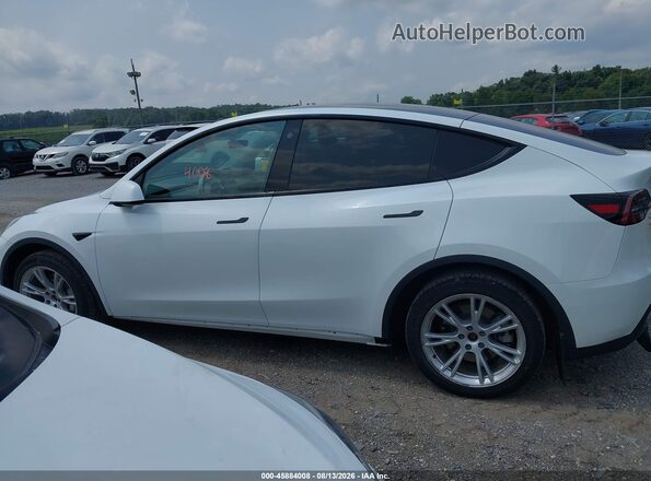 7SAYGDEE7PF703555 2023 TESLA MODEL Y White Панорамний вид салону 360°
