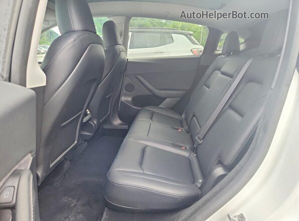 7SAYGDEE7PF896256 2023 TESLA MODEL Белый Вид задних сидений