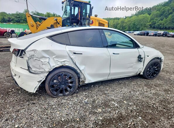 7SAYGDEE7PF896256 2023 TESLA MODEL Белый Задняя правая четверть