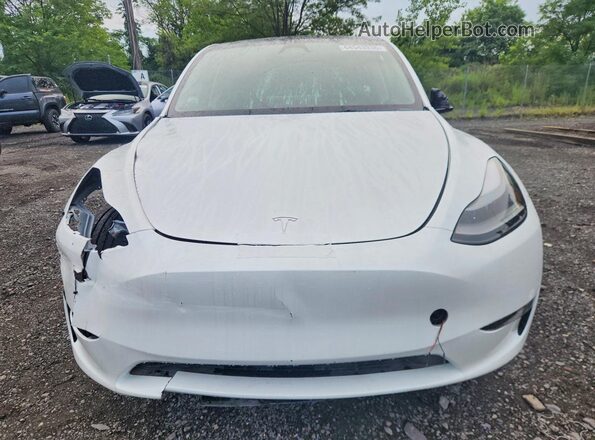 7SAYGDEE7PF896256 2023 TESLA MODEL Белый Вид спереди