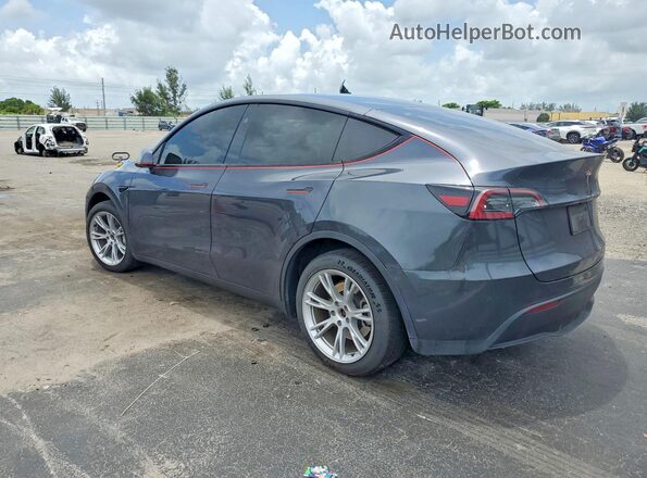 7SAYGDEE7RA227968 2024 TESLA MODEL Gray Հետևի ձախ