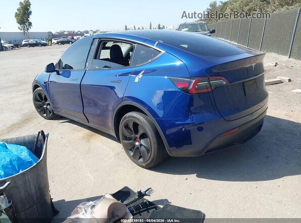 7SAYGDEE7RF031306 2024 TESLA MODEL Y Blue Հետևի ձախ