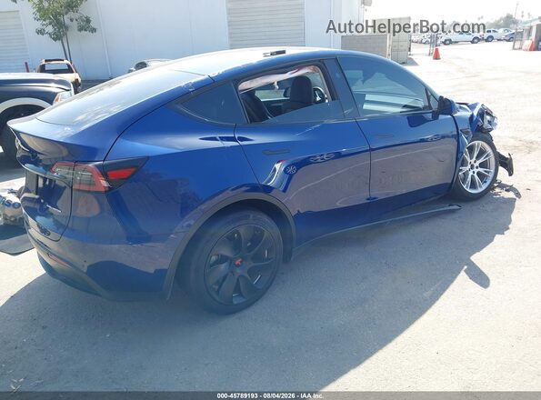 7SAYGDEE7RF031306 2024 TESLA MODEL Y Blue Հետևի աջ