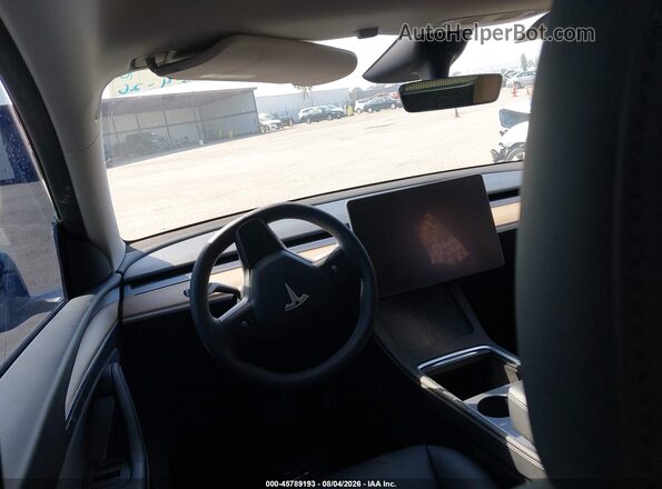 7SAYGDEE7RF031306 2024 TESLA MODEL Y Blue Հետևի նստատեղերի տեսք