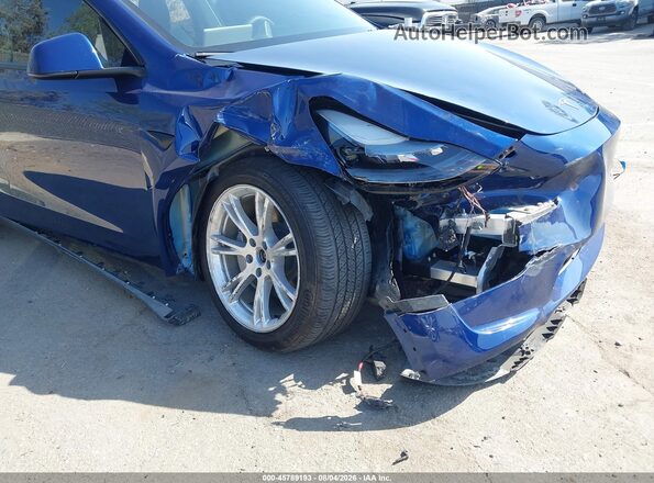 7SAYGDEE7RF031306 2024 TESLA MODEL Y Blue Դիմացի տեսք